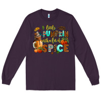 Plum little pumpkin with a lot of spice Long Sleeve Tee - AdoDesignShop
