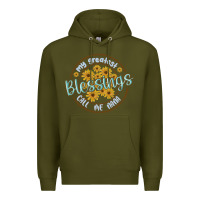 Army Green my greatest blessing call me nana Premium Hoodie - MaliasSmallBusiness