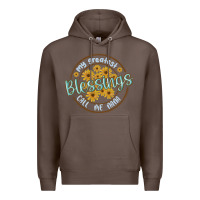 Coffee my greatest blessing call me nana Premium Hoodie - MaliasSmallBusiness