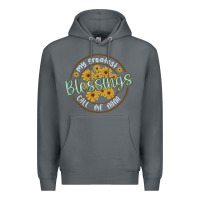 Rock my greatest blessing call me nana Premium Hoodie - MaliasSmallBusiness