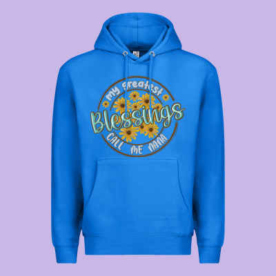 My Greatest Blessing Call Me Nana Premium Hoodie Designed By Maliassmallbusiness