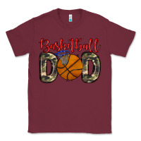 Burgundy basketball dad Classic Tee - Zillion Design Studio