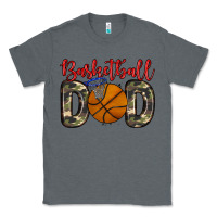 Charcoal Heather basketball dad Classic Tee - Zillion Design Studio