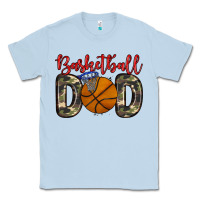 Dusty Blue basketball dad Classic Tee - Zillion Design Studio