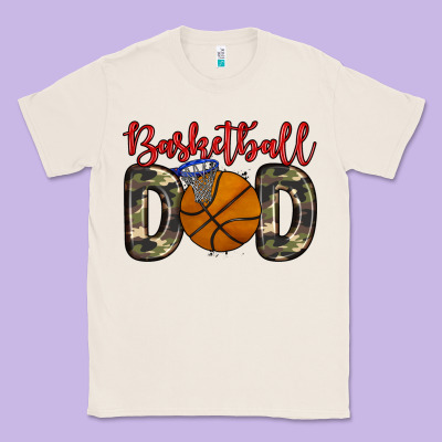 Basketball Dad Classic Tee Designed By Zillion Design Studio