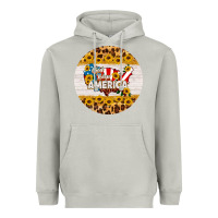 Moon Dust god bless america round coaster Heavyweight Hoodie - HRA Design Shop