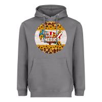 Storm god bless america round coaster Heavyweight Hoodie - HRA Design Shop