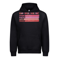 Black god says you are Urban Hoodie - MaliasSmallBusiness