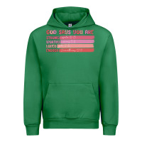 Emerald god says you are Urban Hoodie - MaliasSmallBusiness