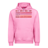 Fuchsia Pink god says you are Urban Hoodie - MaliasSmallBusiness