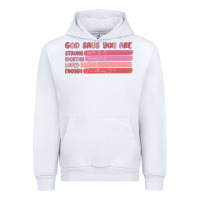 White god says you are Urban Hoodie - MaliasSmallBusiness