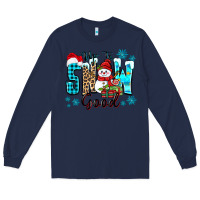 Navy up to snow good Long Sleeve Tee - Zillion Design Studio