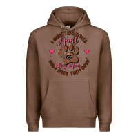 Chestnut i have two titles aunt and dog mom Premium Hoodie - MaliasSmallBusiness
