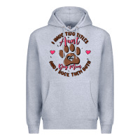 I Have Two Titles Aunt And Dog Mom Premium Hoodie | Teevron