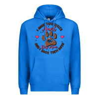 True Royal i have two titles aunt and dog mom Premium Hoodie - MaliasSmallBusiness