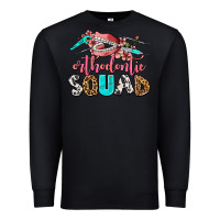 Black orthodontic squad Premium Sweatshirt - AdoDesignShop