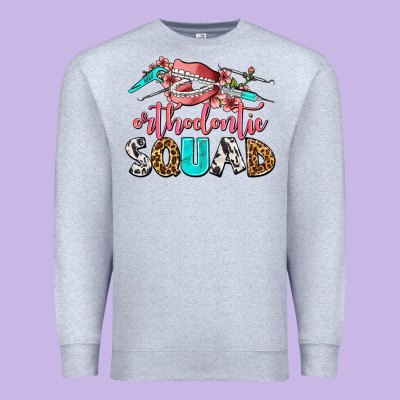 Orthodontic Squad Premium Sweatshirt Designed By Adodesignshop