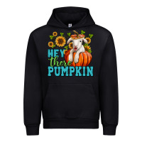 Black Hey there pumpkin Lamb Urban Hoodie - NancyCooperArtShop