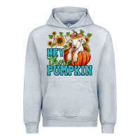 Heather Grey Hey there pumpkin Lamb Urban Hoodie - NancyCooperArtShop