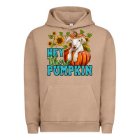 Pigment Burro Hey there pumpkin Lamb Urban Hoodie - NancyCooperArtShop