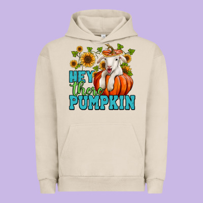 Hey There Pumpkin Lamb Urban Hoodie Designed By Nancycooperartshop