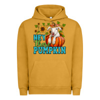 Pigment Peanut Butter Hey there pumpkin Lamb Urban Hoodie - NancyCooperArtShop