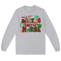 Moon Dust santa's favorite nurse Long Sleeve Tee - Zillion Design Studio
