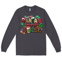 Smoke santa's favorite nurse Long Sleeve Tee - Zillion Design Studio