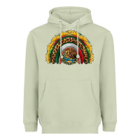 Matcha mexico sunflower rainbow Heavyweight Hoodie - HRA Design Shop