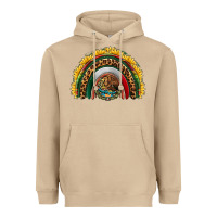 Mushroom mexico sunflower rainbow Heavyweight Hoodie - HRA Design Shop