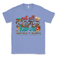 Colony Blue not all superheroes wear capes with books Classic Tee - texasbilliewilder