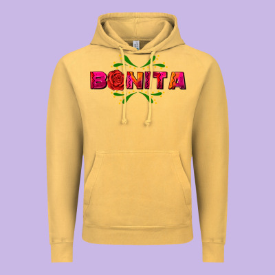 Bonita Vintage Hoodie Designed By Adodesignshop