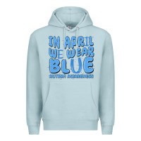 Blue Mist in april we wear blue autism awareness Premium Hoodie - MaliasSmallBusiness