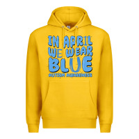 Lemon in april we wear blue autism awareness Premium Hoodie - MaliasSmallBusiness