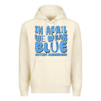 Sandshell in april we wear blue autism awareness Premium Hoodie - MaliasSmallBusiness
