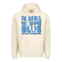 Tofu in april we wear blue autism awareness Premium Hoodie - MaliasSmallBusiness