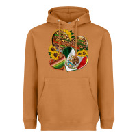 Meerkat mexico heart and sunflower Heavyweight Hoodie - HRA Design Shop