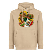 Mushroom mexico heart and sunflower Heavyweight Hoodie - HRA Design Shop