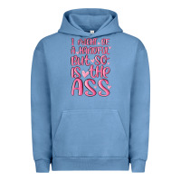 Pigment Pebble Blue i might be a handful but so is this ass Urban Hoodie - MaliasSmallBusiness