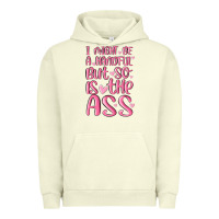 Pigment Pistachio i might be a handful but so is this ass Urban Hoodie - MaliasSmallBusiness