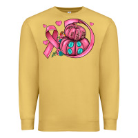 Antique Gold cancer ribbon pumpkins Premium Sweatshirt - JahusDesignShop