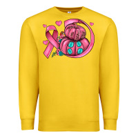 Lemon cancer ribbon pumpkins Premium Sweatshirt - JahusDesignShop