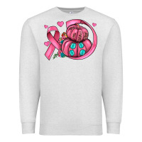 Oatmeal Heather cancer ribbon pumpkins Premium Sweatshirt - JahusDesignShop