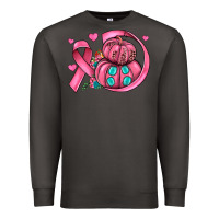 Smoke cancer ribbon pumpkins Premium Sweatshirt - JahusDesignShop