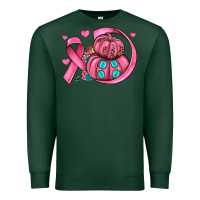 Sports Green cancer ribbon pumpkins Premium Sweatshirt - JahusDesignShop