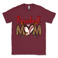 Burgundy baseball mom Classic Tee - Zillion Design Studio