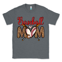 Charcoal Heather baseball mom Classic Tee - Zillion Design Studio