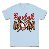 Dusty Blue baseball mom Classic Tee - Zillion Design Studio
