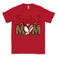 Red baseball mom Classic Tee - Zillion Design Studio