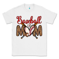 White baseball mom Classic Tee - Zillion Design Studio